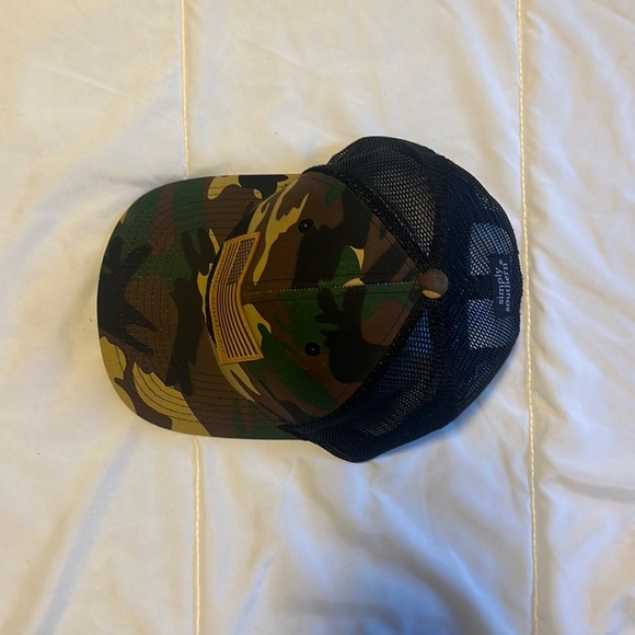 Simply Southern Camouflage American Flag Patch SnapBack - Picture 2 of 6